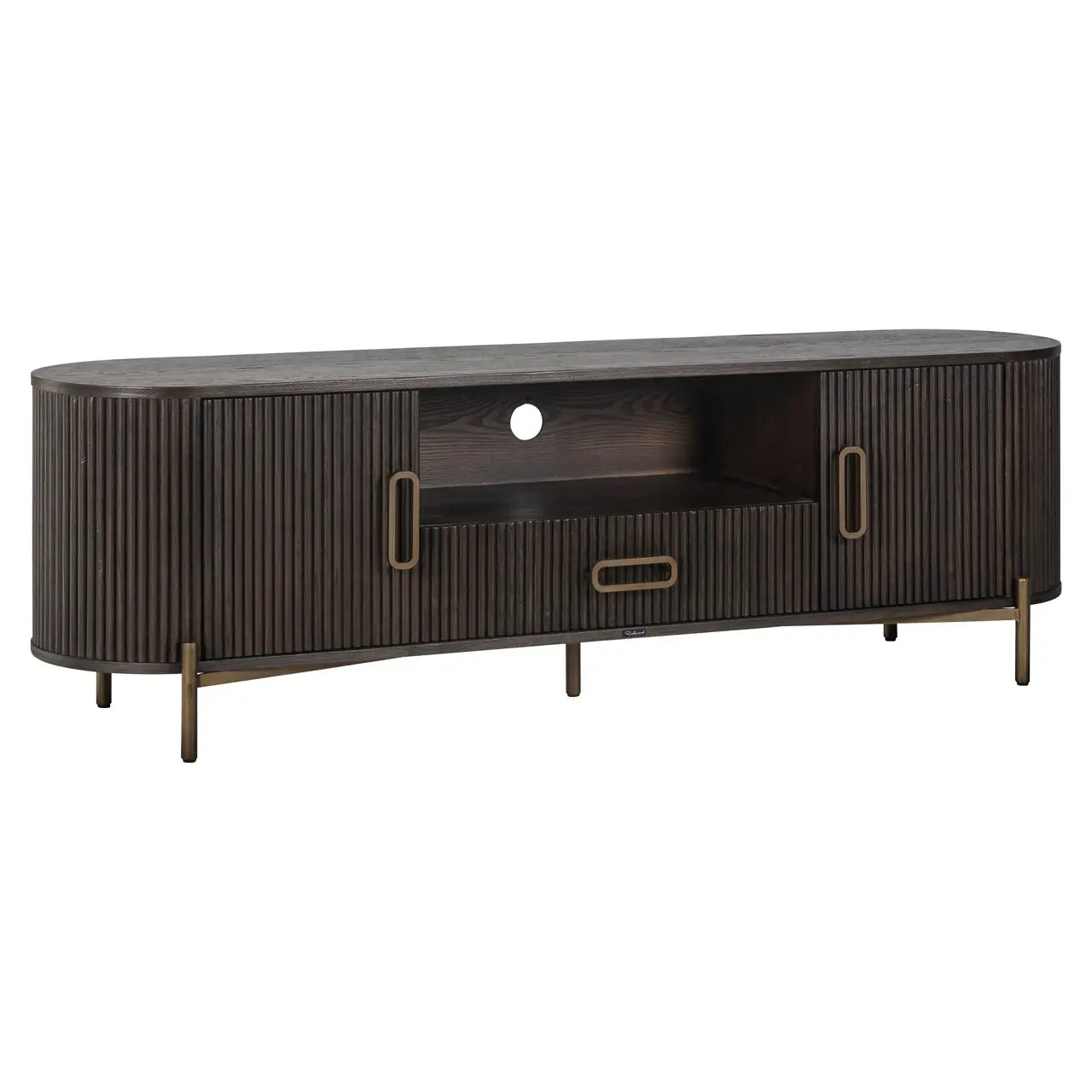 TV cabinet Luxor brown