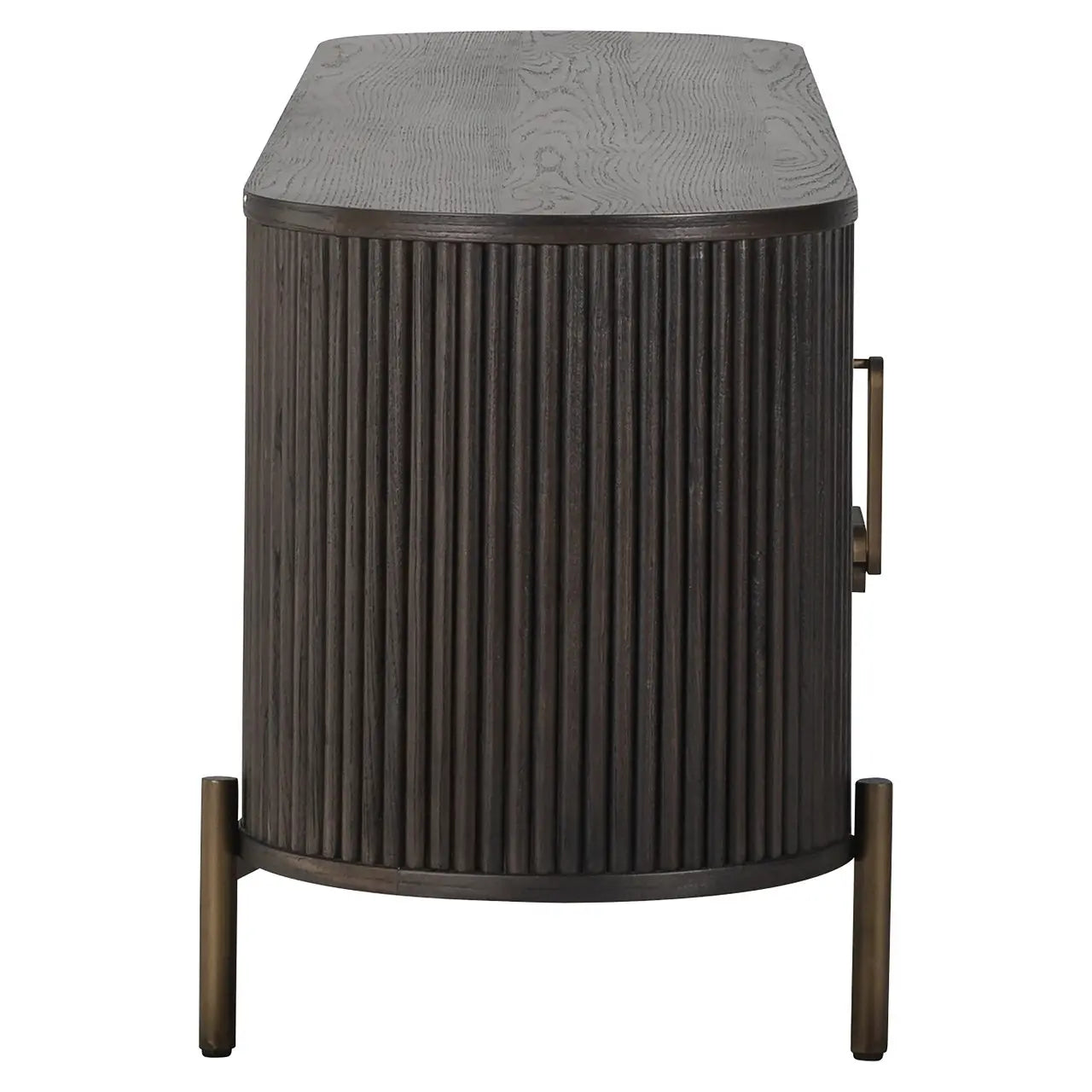 TV cabinet Luxor brown