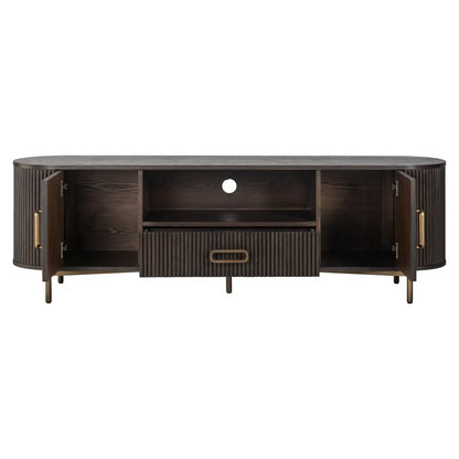 TV cabinet Luxor brown