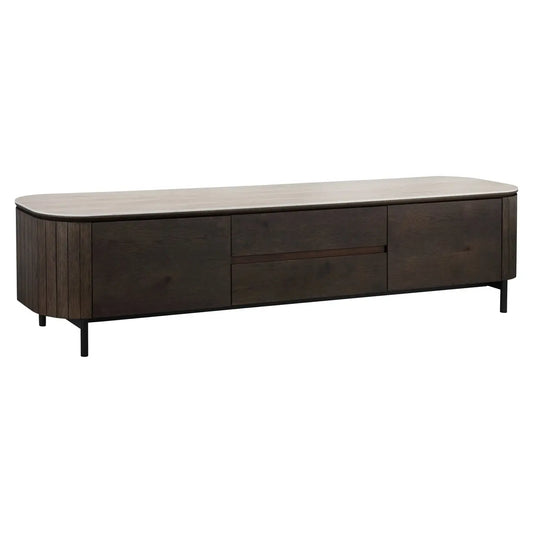 TV cabinet Ritz brown