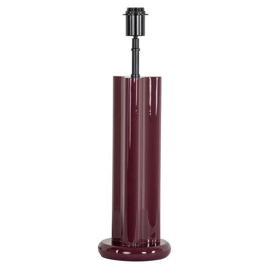 Table lamp Alina burgundy