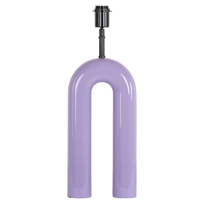 Table lamp Elvine purple