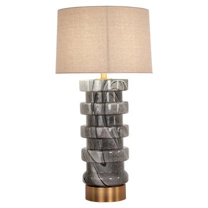Table lamp Jaylee black/white