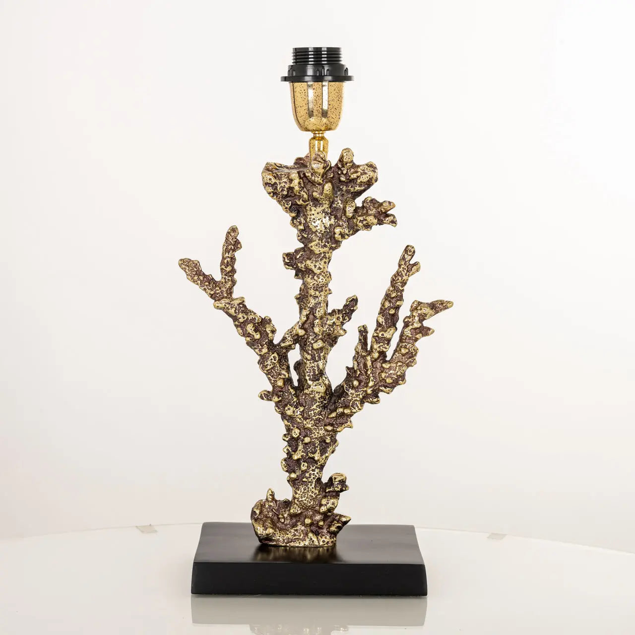 Table lamp Jenthe brushed gold