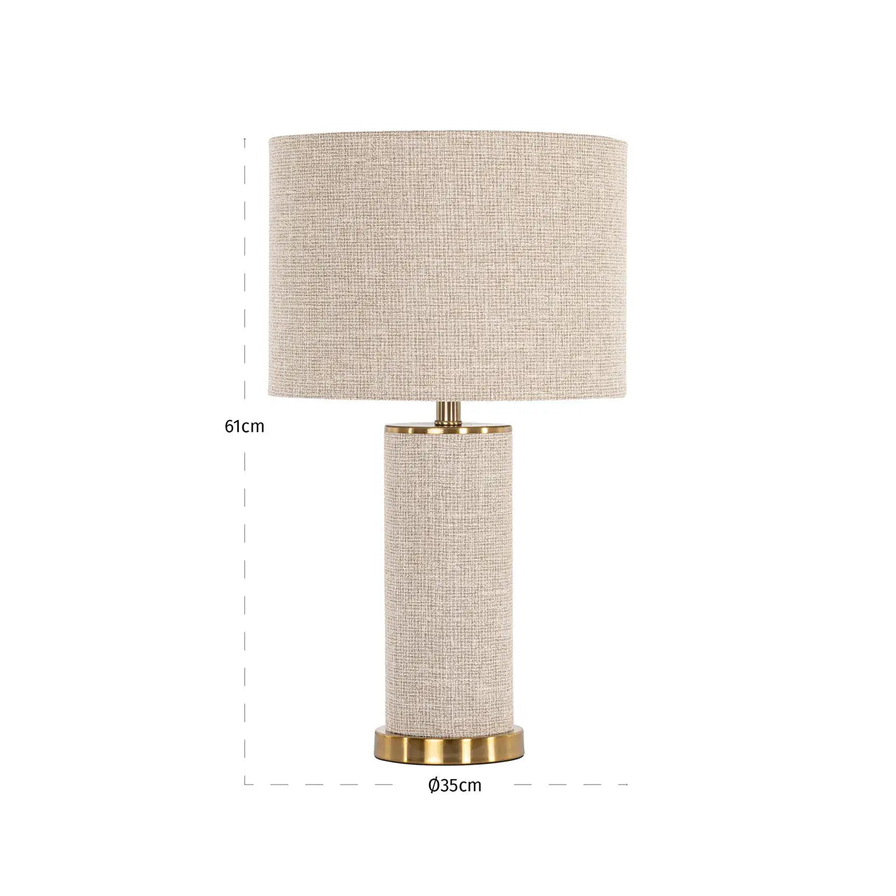 Table lamp Joline beige