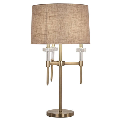 Table lamp Josie brushed gold
