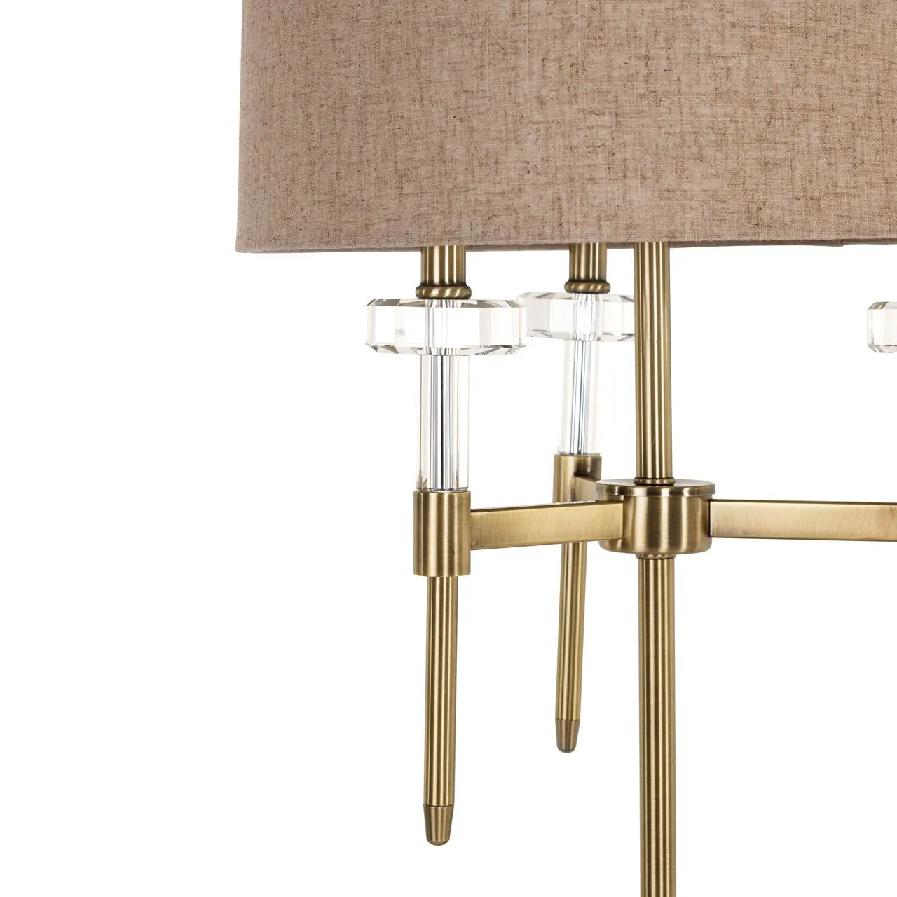 Table lamp Josie brushed gold