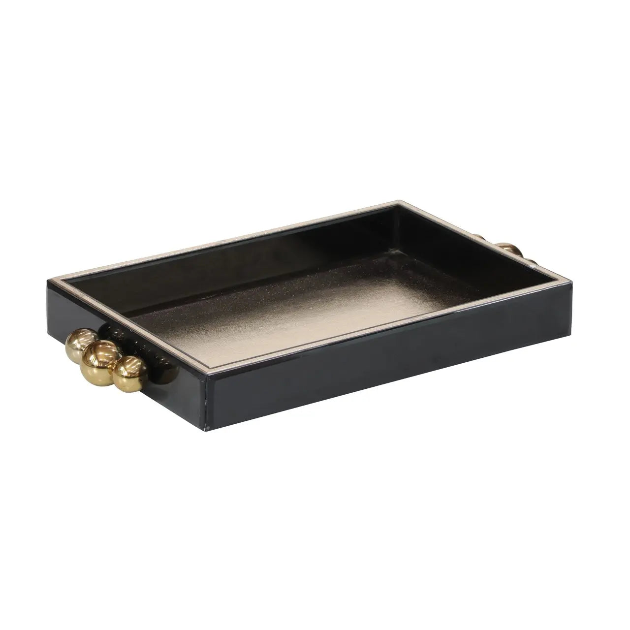 Tray Liv black/gold