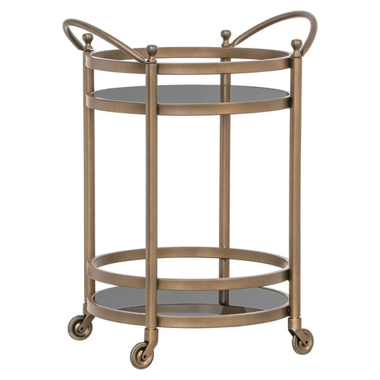 Trolley Hendricks brushed gold