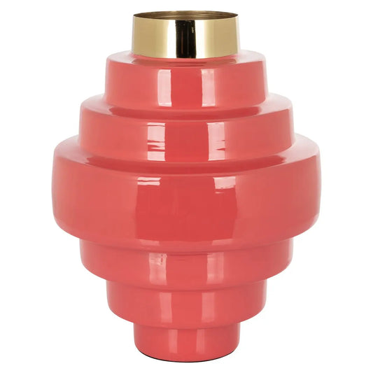 Vase Akelei pink