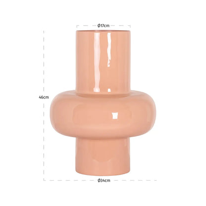 Vase Alison salmon small