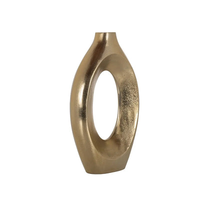 Vase Alma brushed gold large