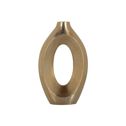 Vase Alma brushed gold large