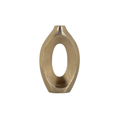 Vase Alma brushed gold small