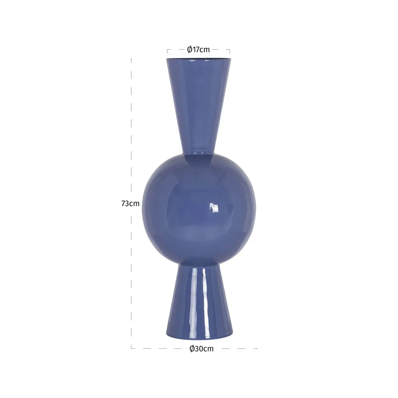 Vase Arliss very peri