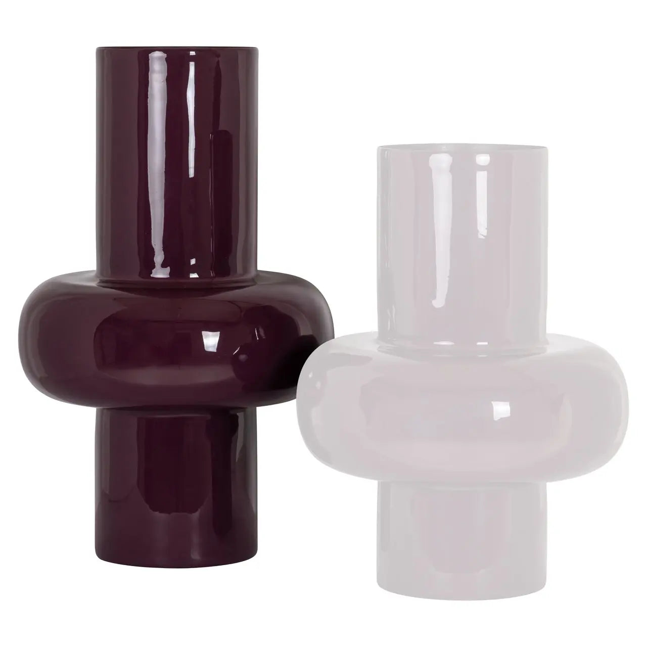 Vase Ashlyn burgundy large