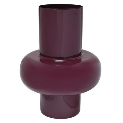 Vase Ashlyn burgundy small