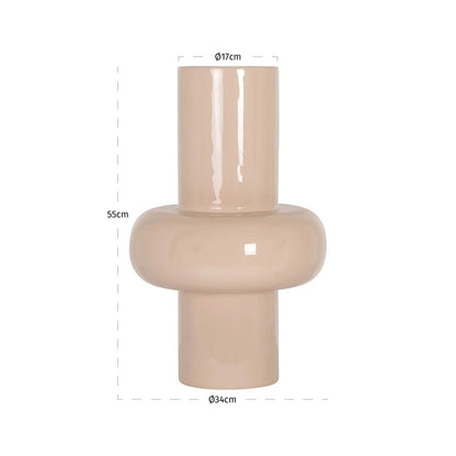 Vase Benice tapioca large