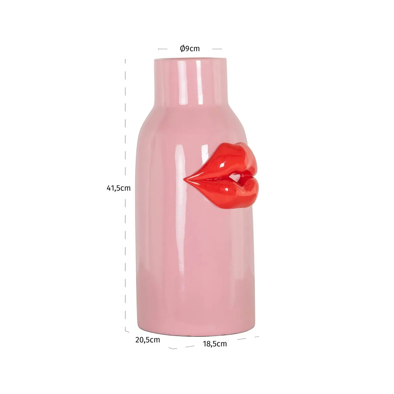 Vase Blythe pink large