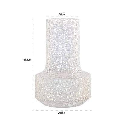 Vase Bridey iridescent