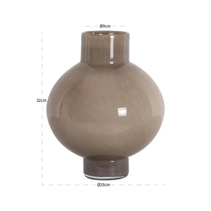 Vase Celina brown small