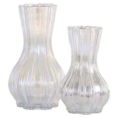 Vase Cracy iridescent small