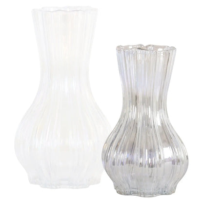 Vase Cracy iridescent small