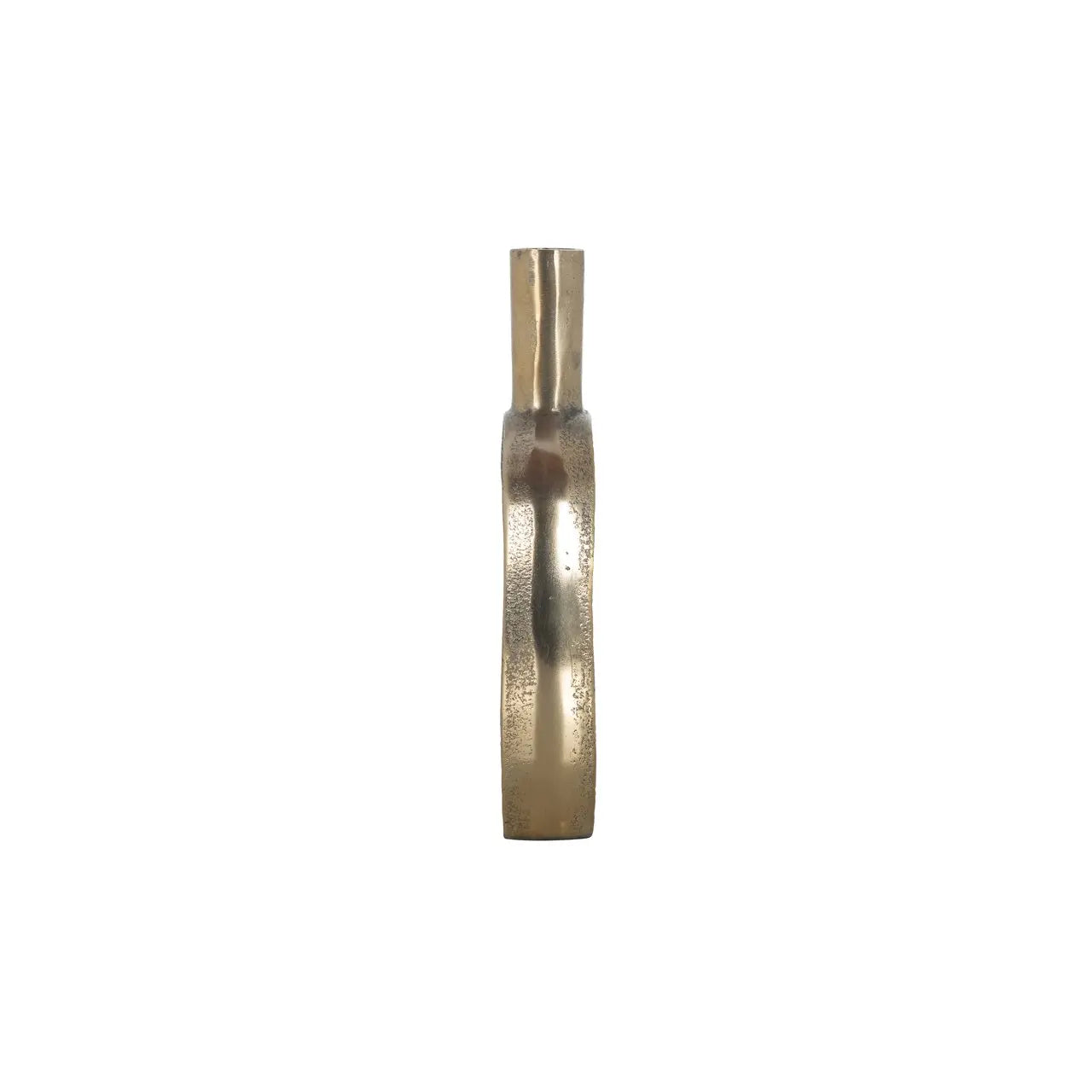 Vase Emar brushed gold small