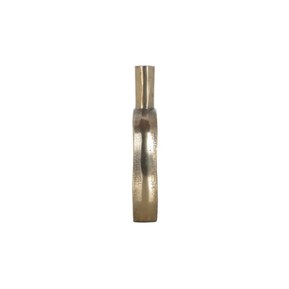Vase Emar brushed gold small