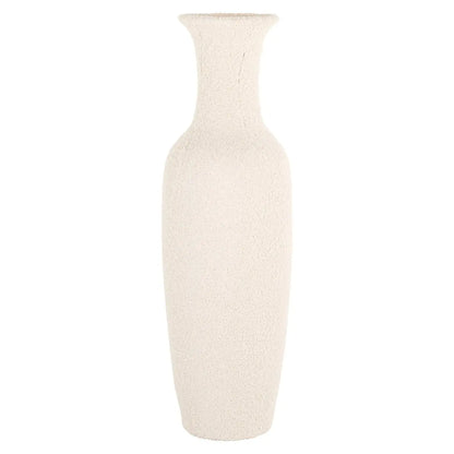 Vase Fluffy white large