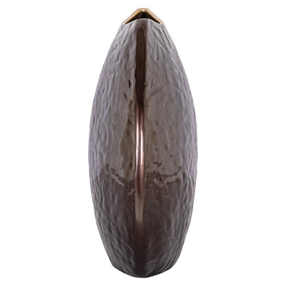 Vase Jony dark brown