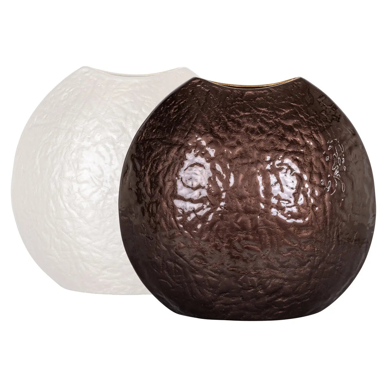 Vase Jony dark brown
