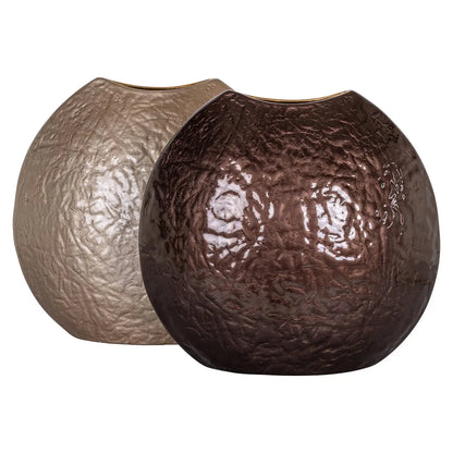 Vase Jony dark brown