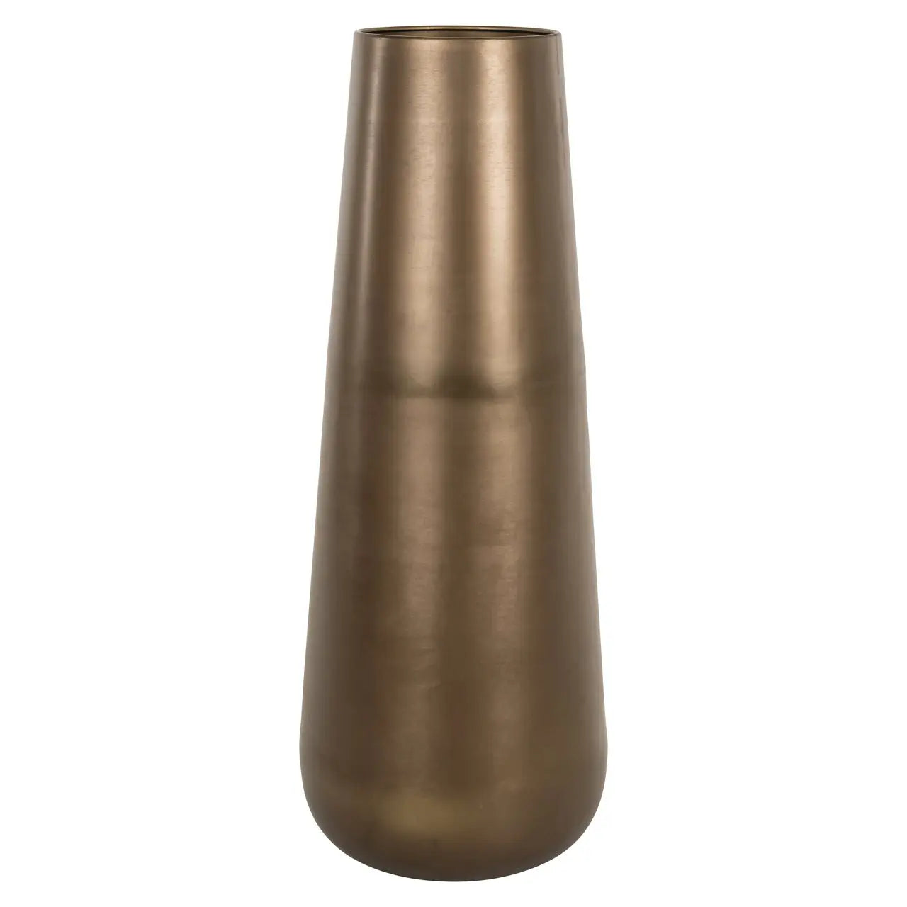 Vase Kenza brass antique small
