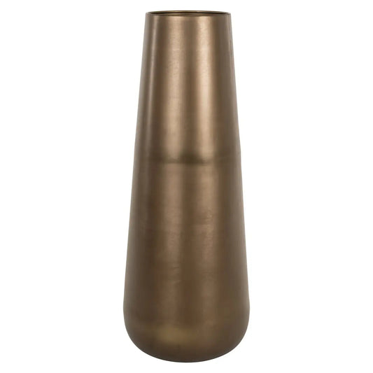 Vase Kenza brass antique small