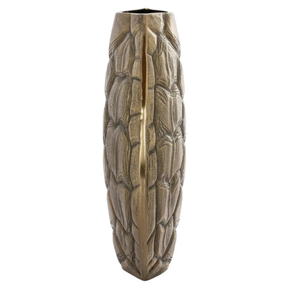 Vase Lena brushed gold