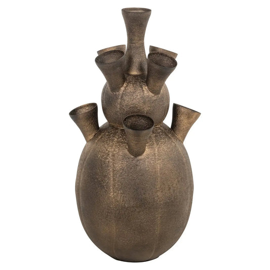Vase Maleen brass antique