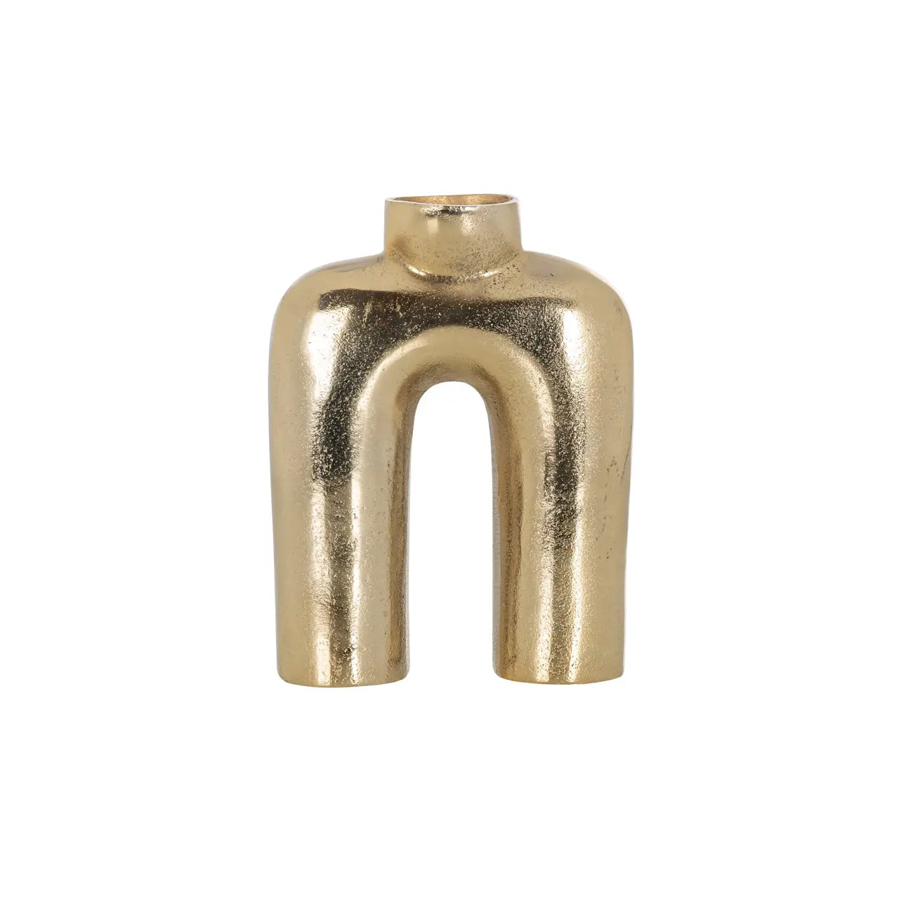 Vase Marley brushed gold large