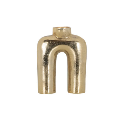 Vase Marley brushed gold large