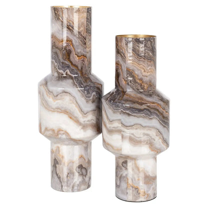 Vase Noia brown large