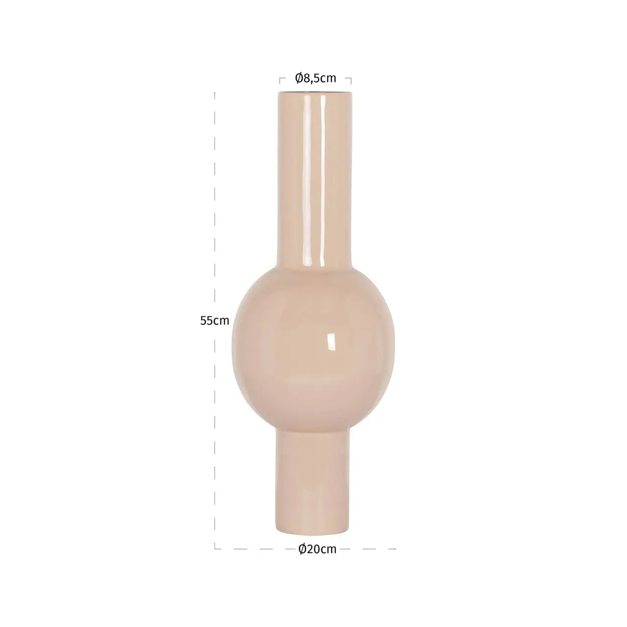 Vase Novee tapioca