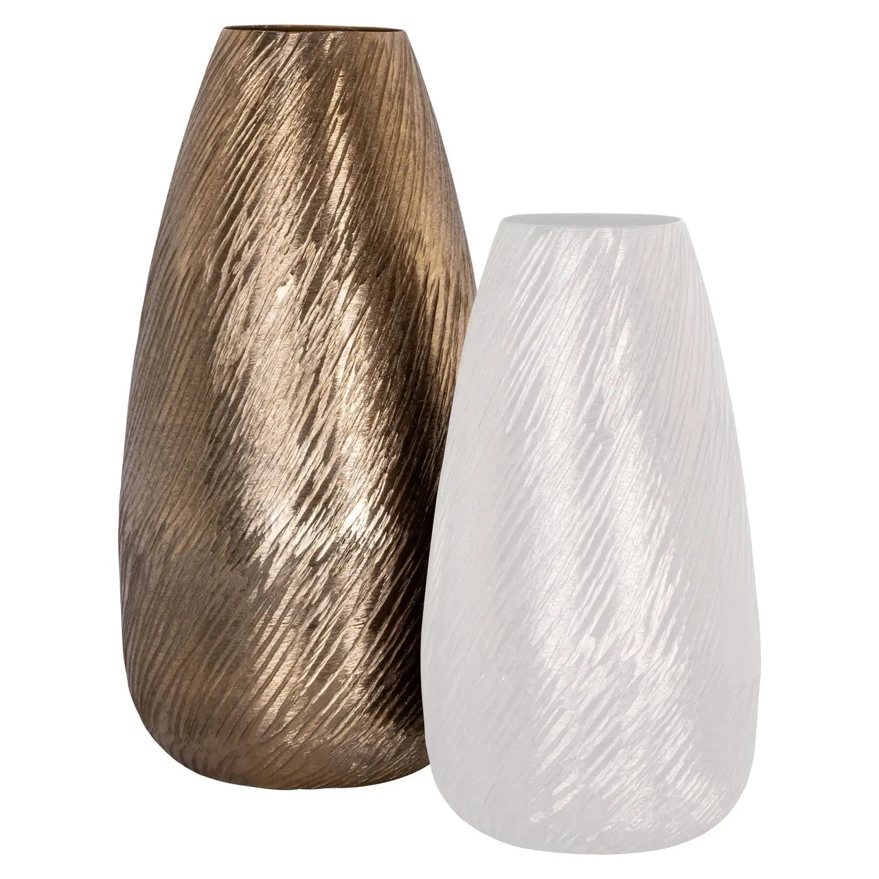 Vase Riza gold