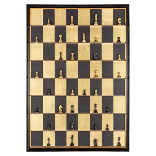 Wall art Nala black/gold