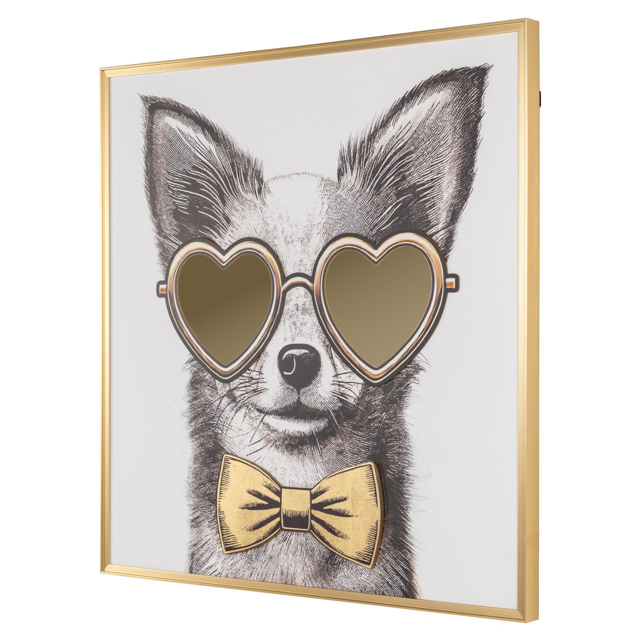 Wall art Bodhy black/gold