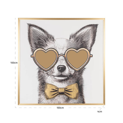 Wall art Bodhy black/gold