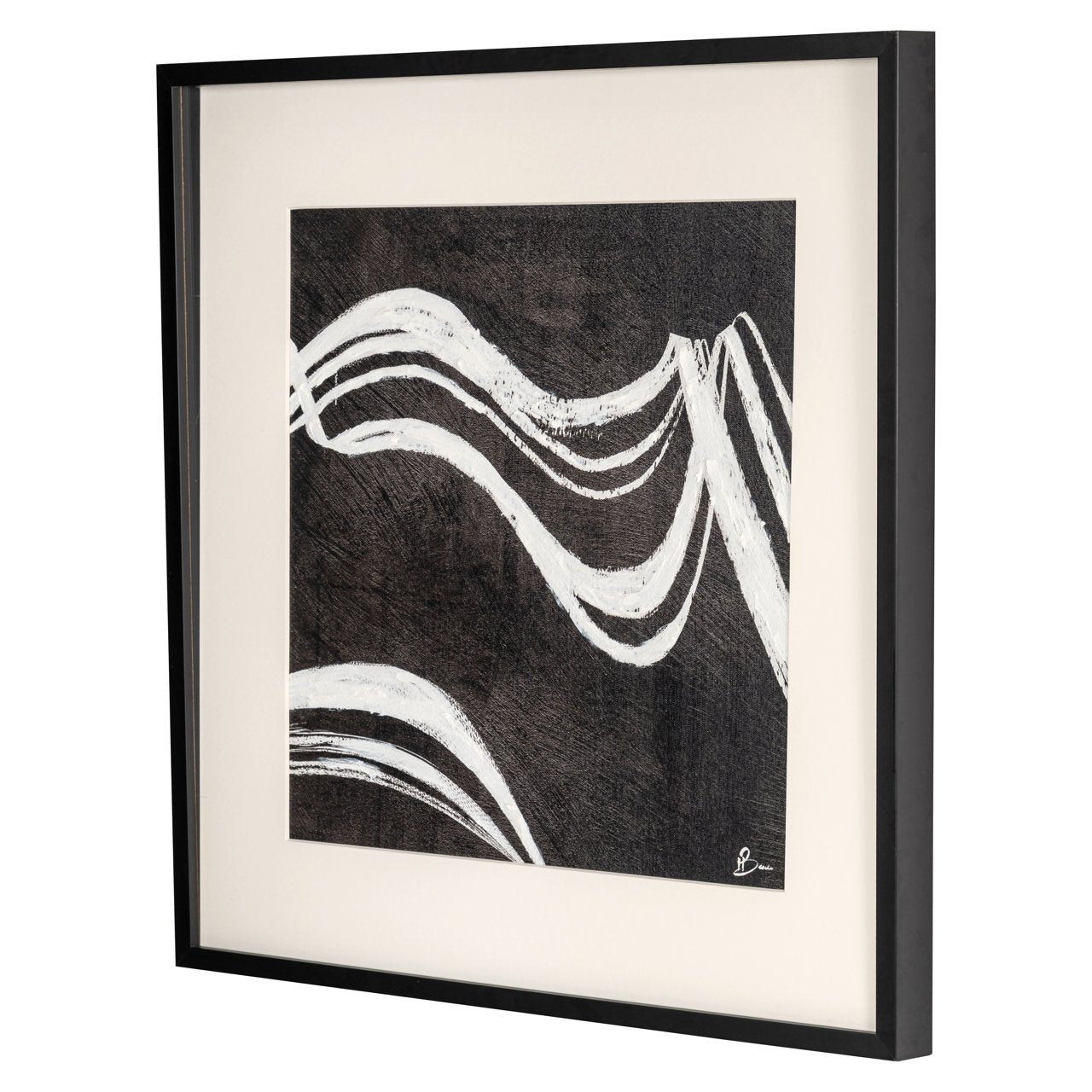 Wall art Jozy black/white