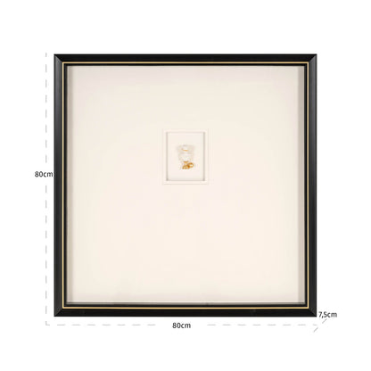 Wall art Danni black/white