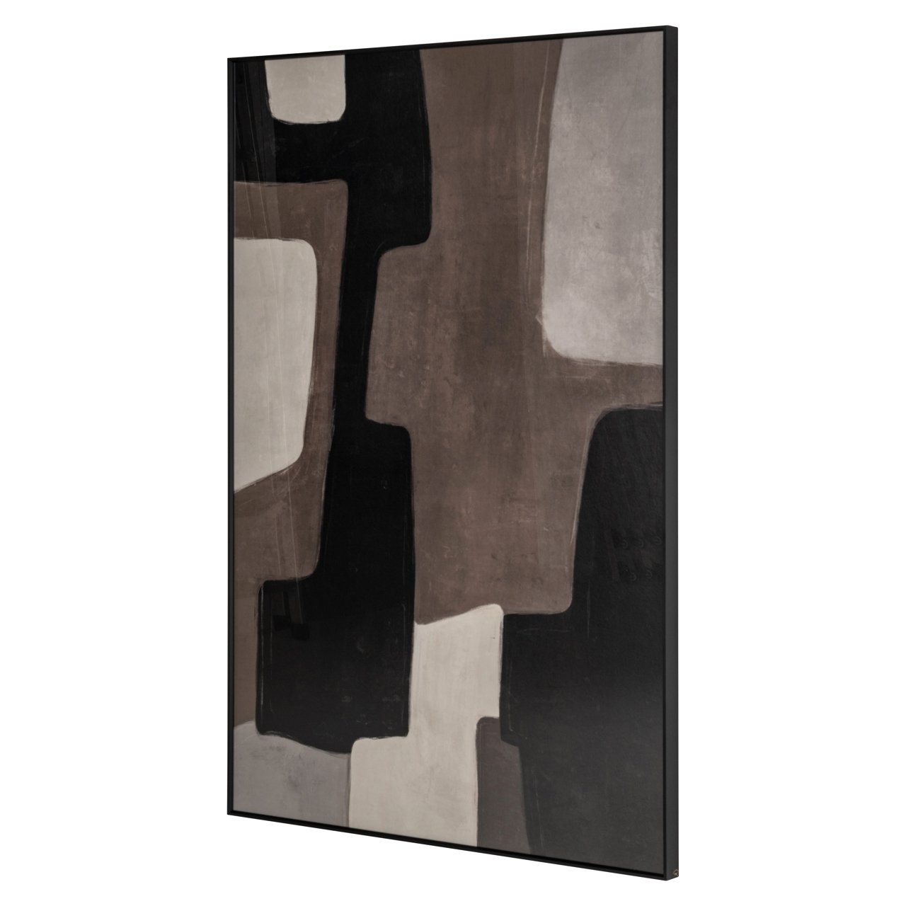 Wall art Mirage brown left