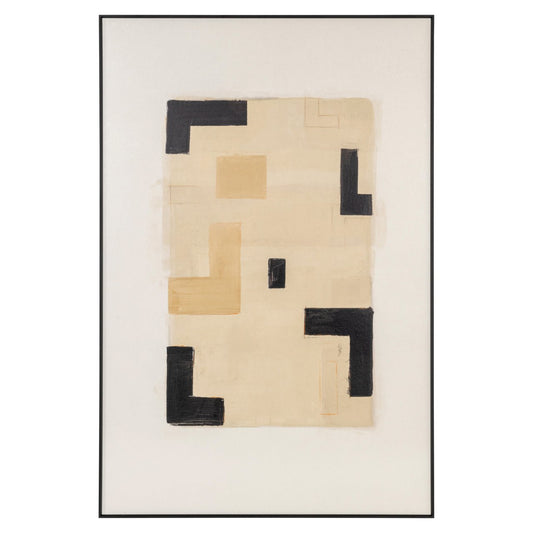 Wall art Vortex beige left