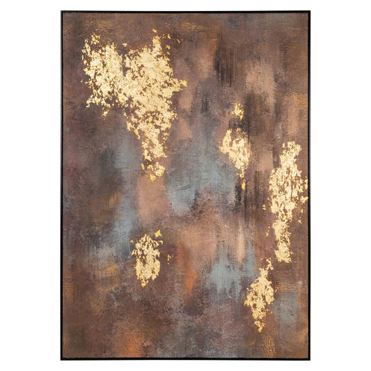Wall art Golden gleam gold